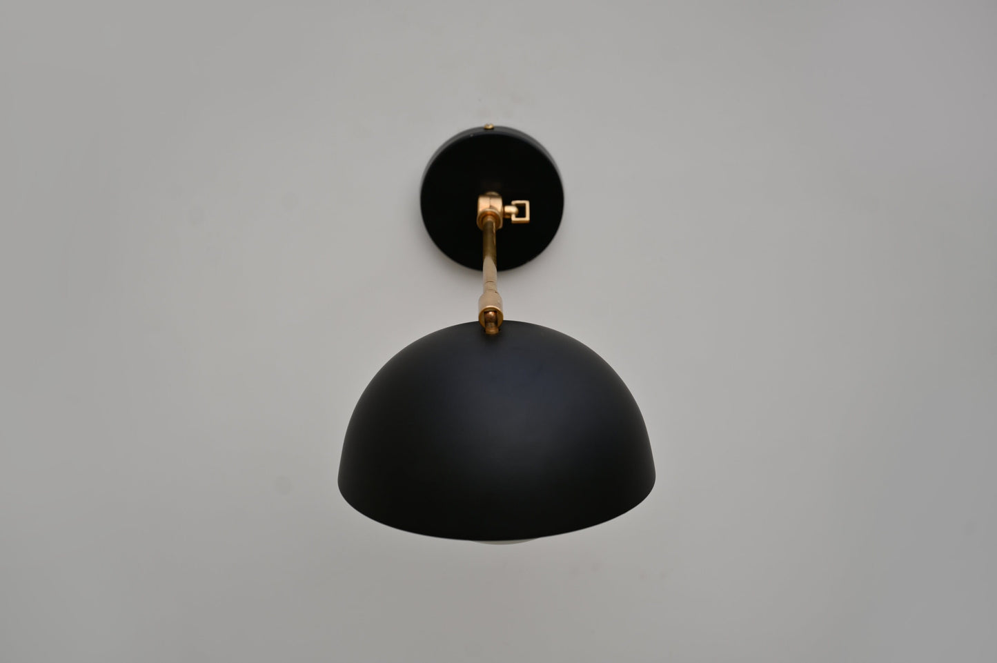 Elegant Handcrafted Brass Wall Lamp: Timeless Artistry for Your Home