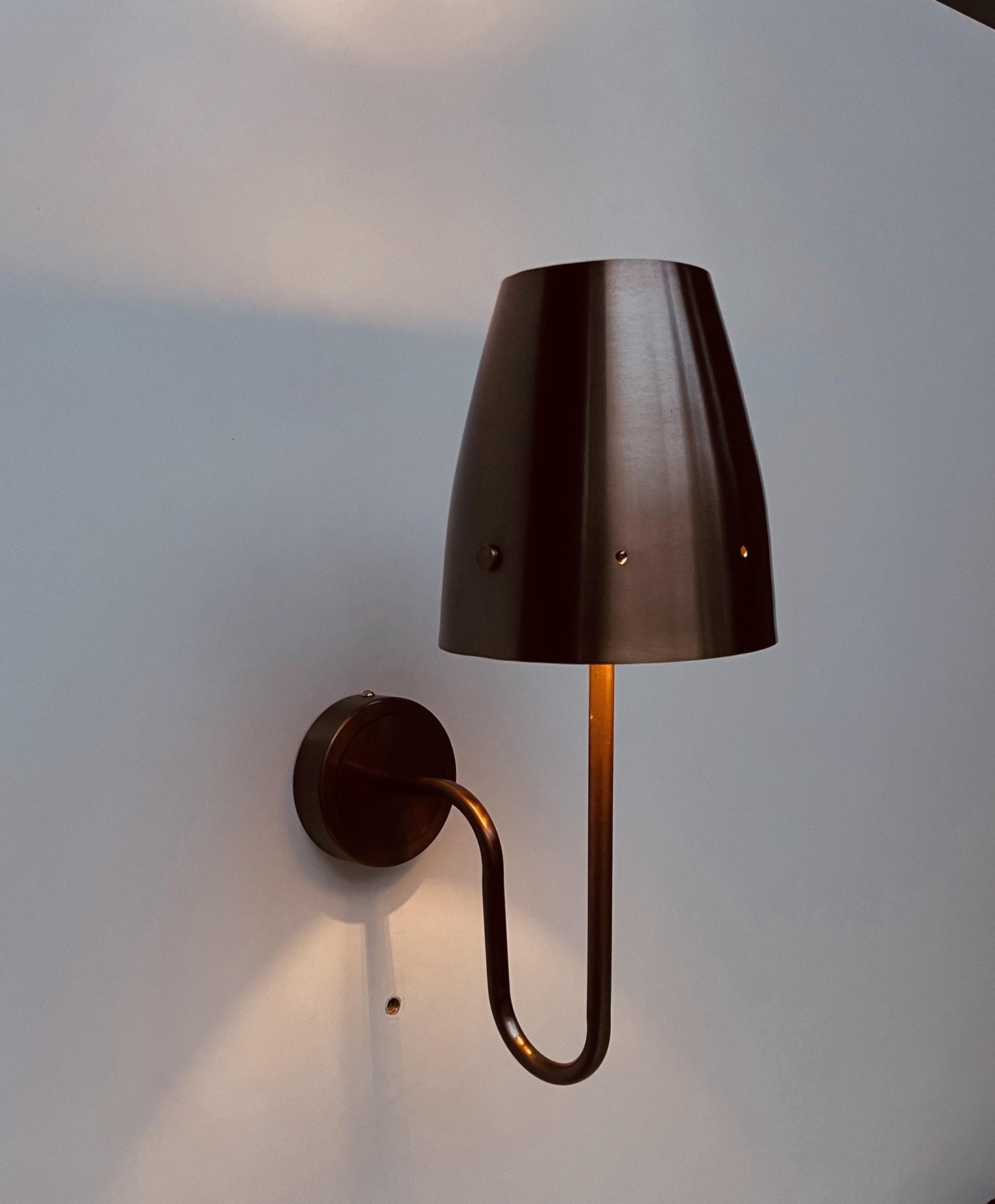 Artisan Crafted Brass Wall Lamp Timeless Beauty for Your Home