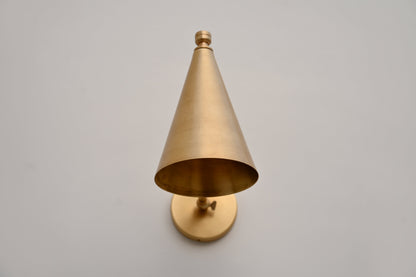 Elegant Handmade Brass Wall Lamp Timeless Illumination for Any Space