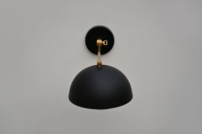 Elegant Handcrafted Brass Wall Lamp: Timeless Artistry for Your Home