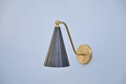 Handmade Ceramic Lamp Shade – Single Light Fixture – Boho Mid-Century Modern Decor – Earthy Textured Pottery