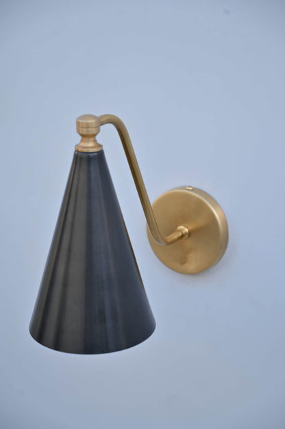 Handmade Ceramic Lamp Shade – Single Light Fixture – Boho Mid-Century Modern Decor – Earthy Textured Pottery