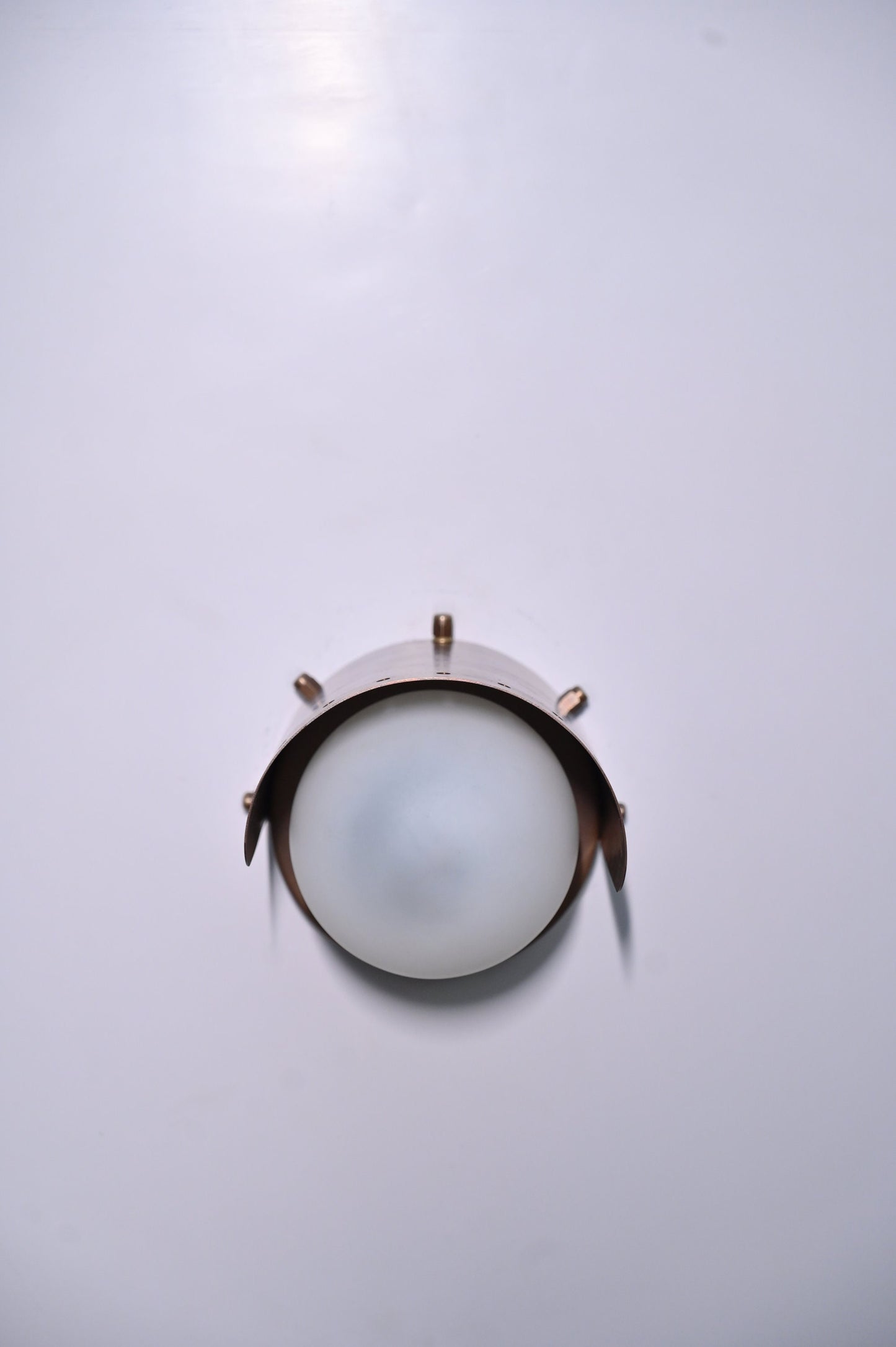 Brass wall lighting,small wall light with globe , Wall sconce