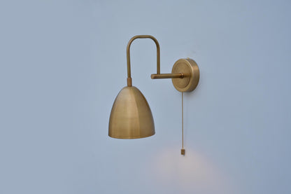 Mid Century Italian Brass Wall Sconce Light Fixture, Lobby Light, Brass Vanity Light ,Drawing Room Light