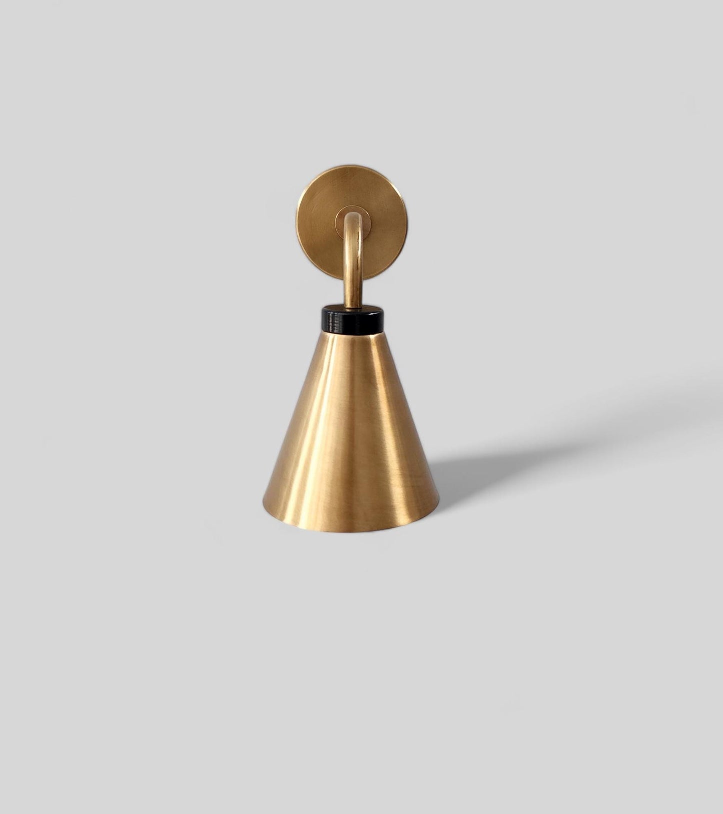 Timeless Elegance Mid-Century Brass Wall Lamp Small wall sconce