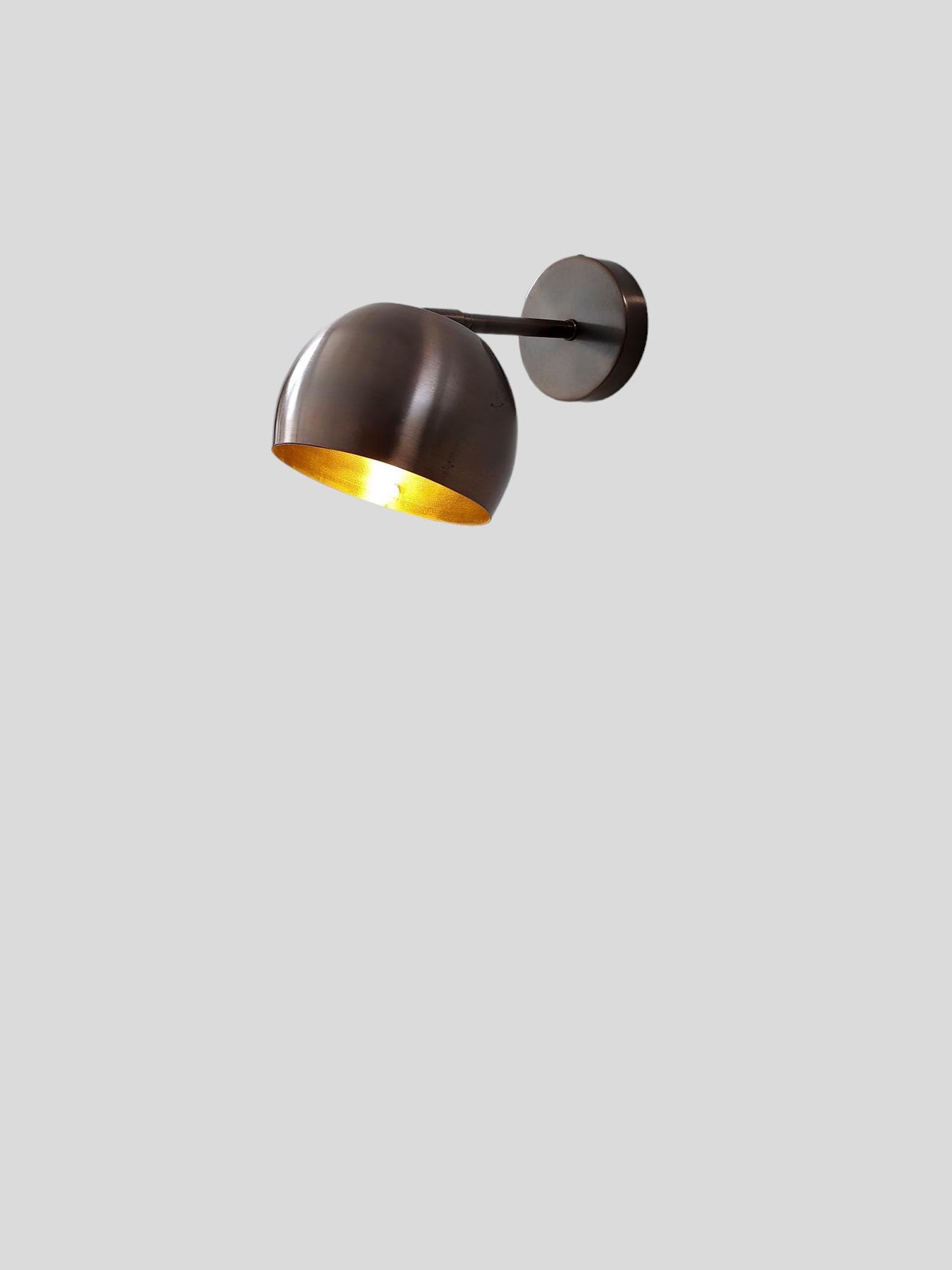 Single Bulb Light Brass Sputnik Pivot Wall Sconce Light Fixtures. Adjustable wall sconce