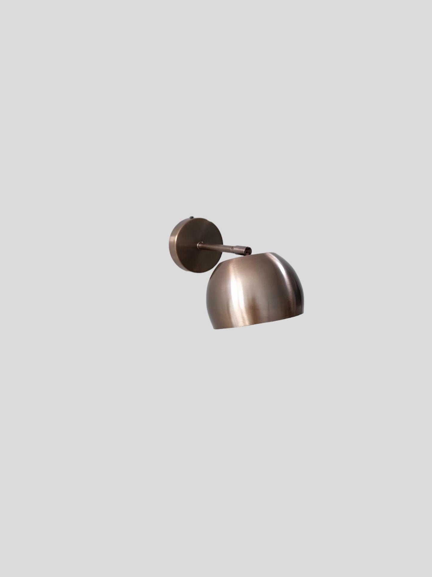 Single Bulb Light Brass Sputnik Pivot Wall Sconce Light Fixtures. Adjustable wall sconce