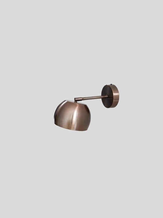 Single Bulb Light Brass Sputnik Pivot Wall Sconce Light Fixtures. Adjustable wall sconce