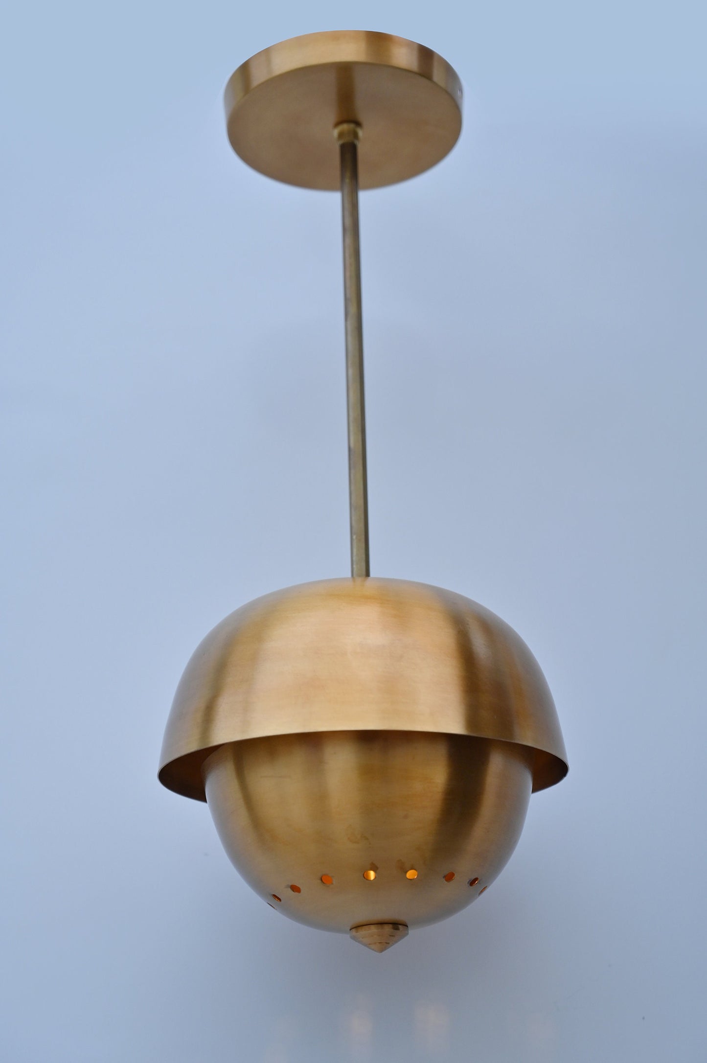 Aged Brass Pendant Light • The Pearl Pendant • Petite Pendant Light