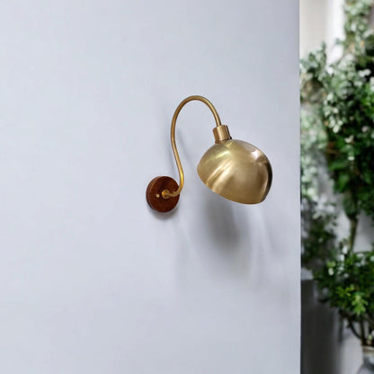 Single Light Articulated Sconce Mid-Century Modern Stilnovo Style Solid Brass Wall Sconces