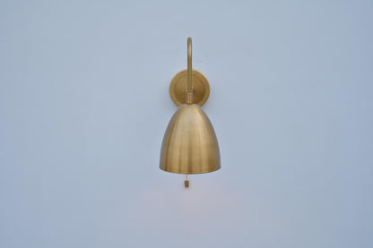 Mid Century Italian Brass Wall Sconce Light Fixture, Lobby Light, Brass Vanity Light ,Drawing Room Light