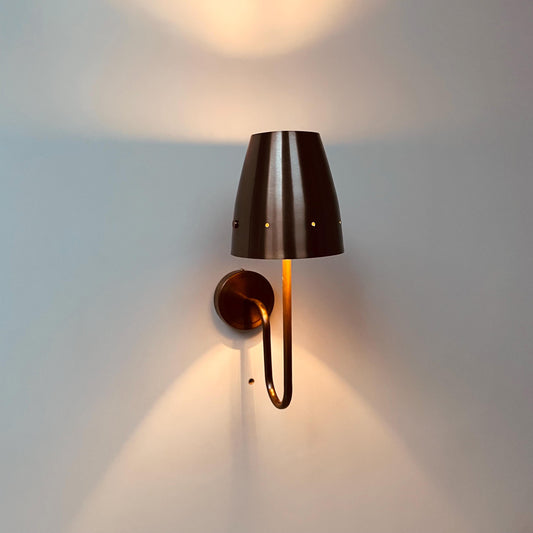 Artisan Crafted  Brass Wall Lamp Timeless Beauty for Your Home