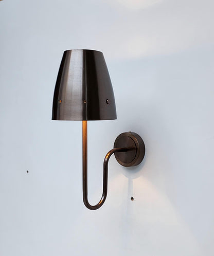 Artisan Crafted  Brass Wall Lamp Timeless Beauty for Your Home