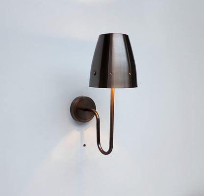 Artisan Crafted  Brass Wall Lamp Timeless Beauty for Your Home