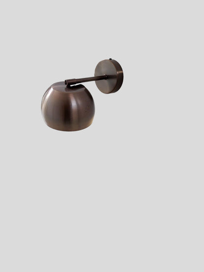 Single Bulb Light Brass Sputnik Pivot Wall Sconce Light Fixtures. Adjustable wall sconce
