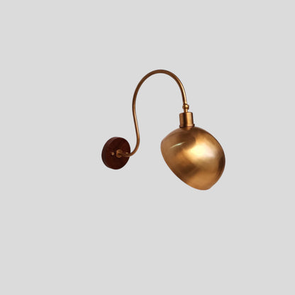 Single Light Articulated Sconce Mid-Century Modern Stilnovo Style Solid Brass Wall Sconces