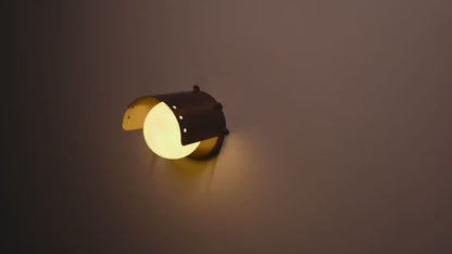 Brass wall lighting,small wall light with globe , Wall sconce