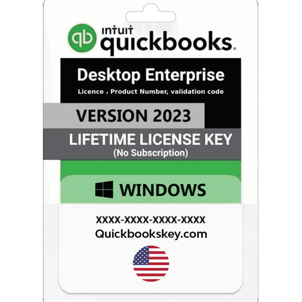 Quickbooks Desktop Enterprise Platinum 2023 With Advanced Inventory 5 Users | Us Version |