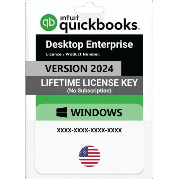 Quickbooks Desktop Enterprise silver 2024 | Us Version |